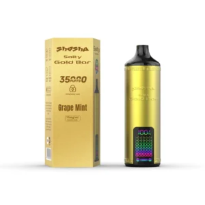 grape mint salty gold bar pre filled kit 15mg/ml