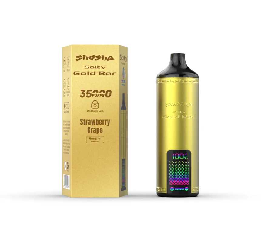 strawberry grape salty gold bar pre filled kit 6mg/ml strawberry grape salty gold bar pre filled kit 6mg/ml