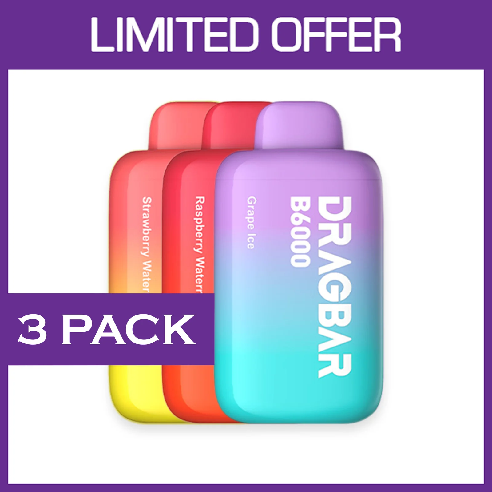 zoovoo dragbar – 6000 puffs – 3 pack zoovoo dragbar – 6000 puffs – 3 pack