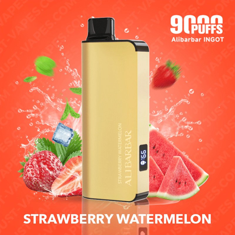 strawberry watermelon – alibarbar ingot – 9000 puffs strawberry watermelon – alibarbar ingot – 9000 puffs
