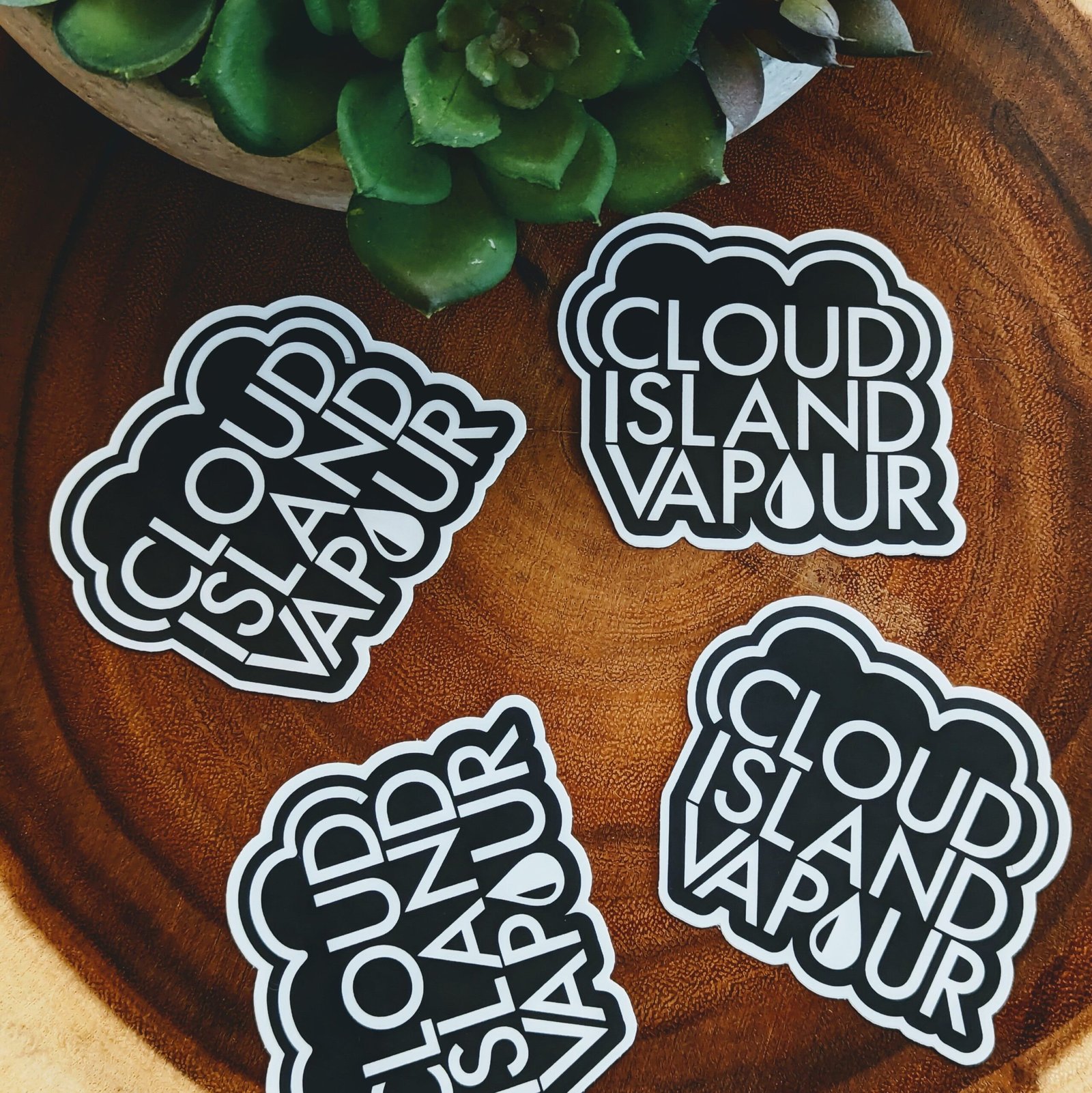 sticker cloud island vapour sticker cloud island vapour