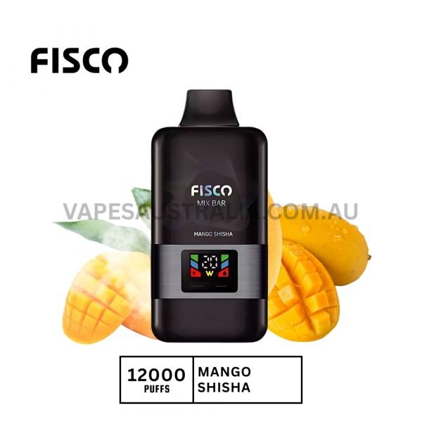 fisco mix bar 12000 puffs mango shisha fisco mix bar 12000 puffs mango shisha