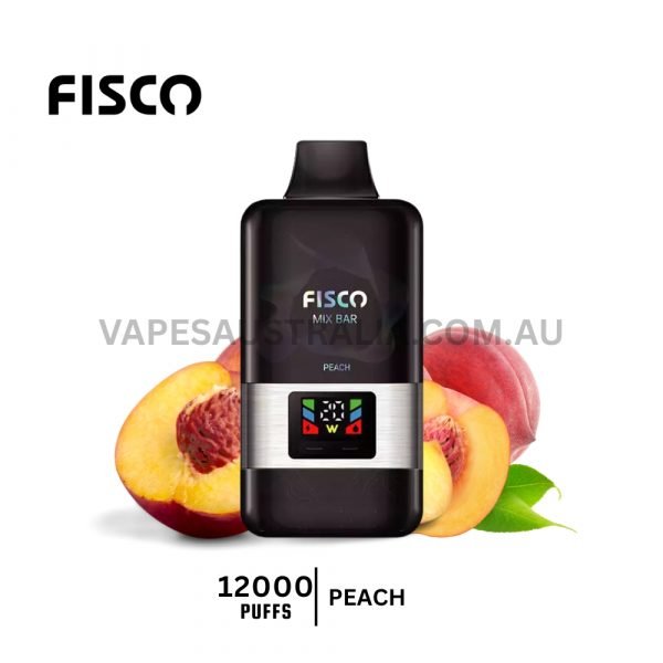 fisco mix bar 12000 puffs peach fisco mix bar 12000 puffs peach