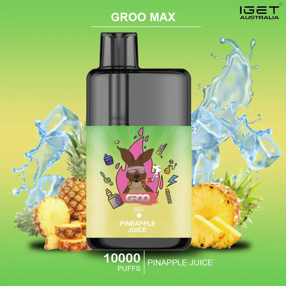 groo max – pinapple juice – 10000 puffs groo max – pinapple juice – 10000 puffs
