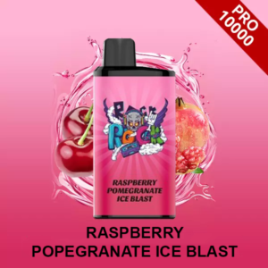 raspberry pomegranate ice blast – iget bar pro – 10000 puffs