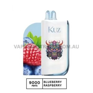 kuz lux 9000 puffs blueberry raseberry