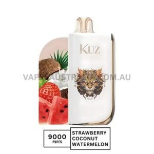 kuz lux 9000 puffs strawberry coconut watermelon