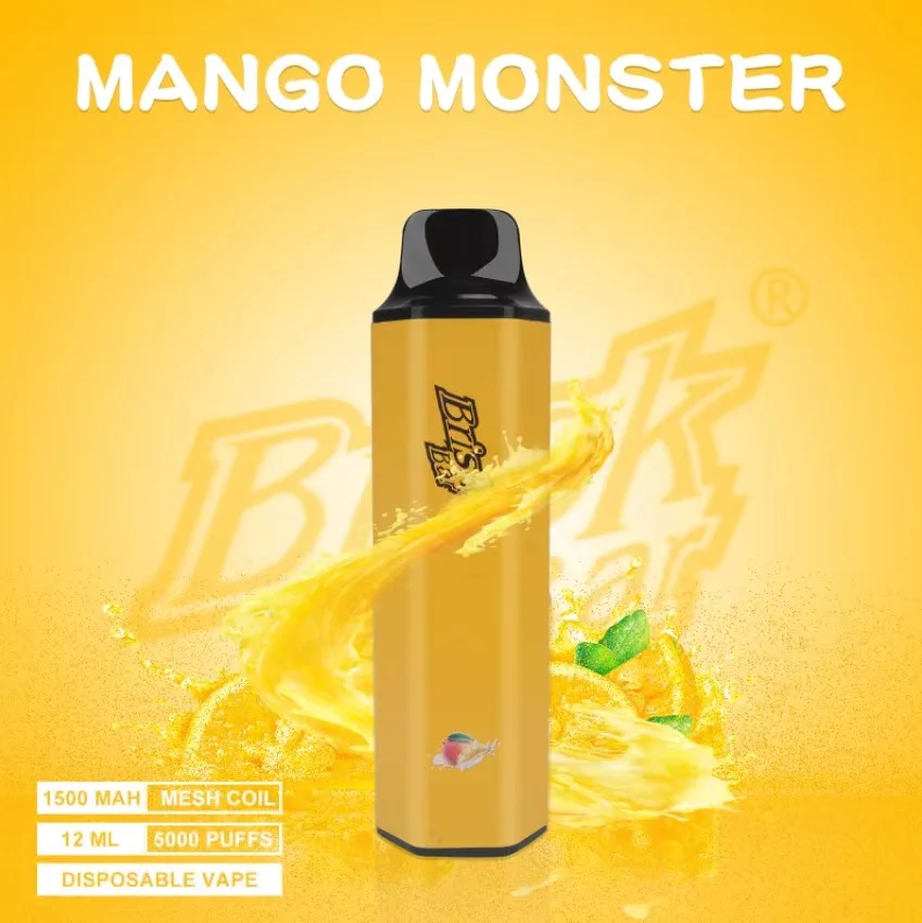 brisk bar mango monster – 5000 puffs brisk bar mango monster – 5000 puffs