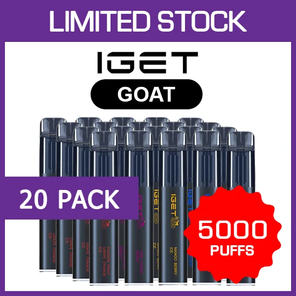 iget goat – 5000 puffs – 20 pack iget goat – 5000 puffs – 20 pack