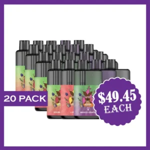 groo max – 10000 puffs – 20 pack