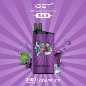 iget bar grape ice – 3500 puffs