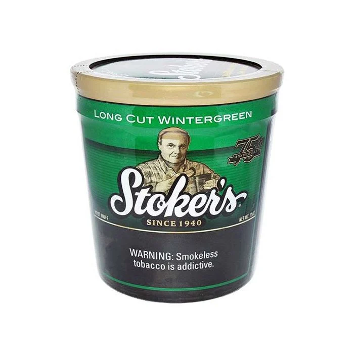 stoker’s wintergreen tub 12oz long cut stoker’s wintergreen tub 12oz long cut