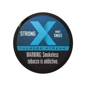 thunder xtreme mint strong 85oz portion snus